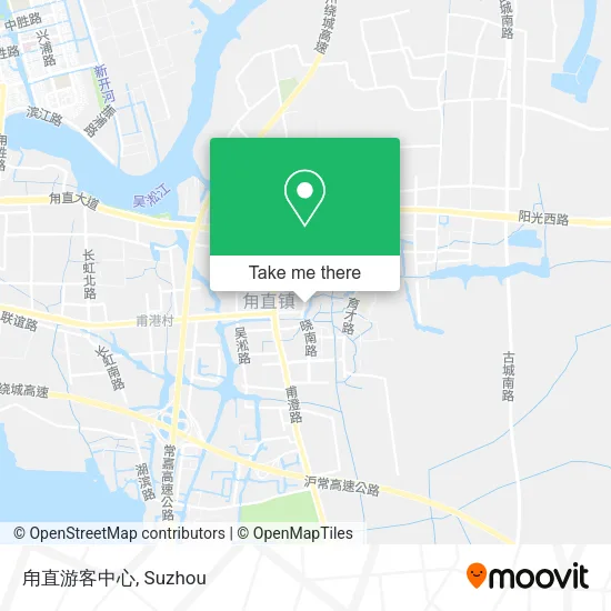 甪直游客中心 map
