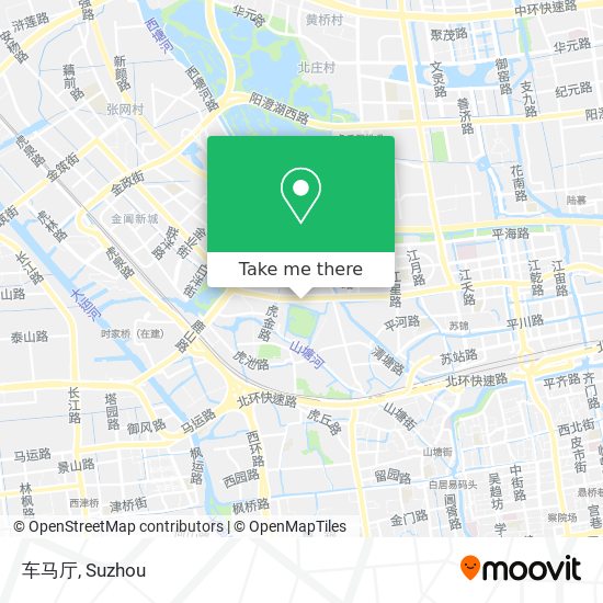 车马厅 map