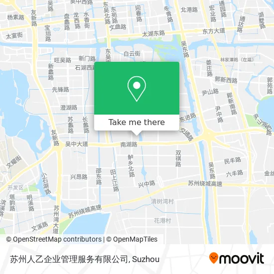 苏州人乙企业管理服务有限公司 map