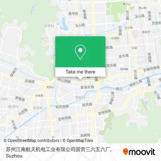 苏州江南航天机电工业有限公司国营三六五六厂 map