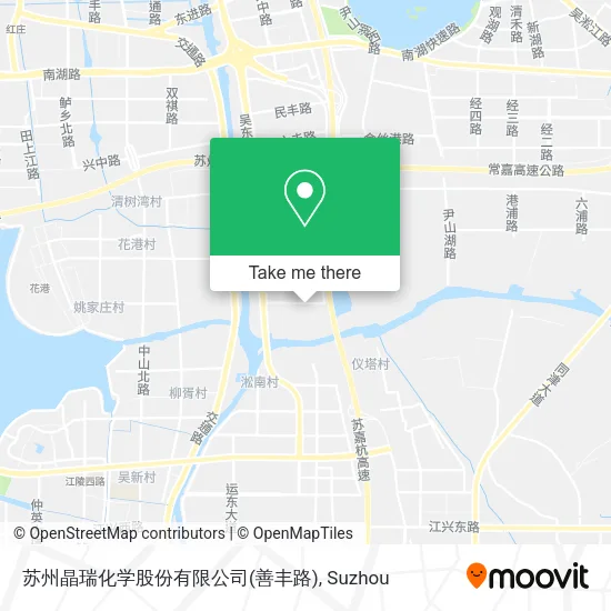 苏州晶瑞化学股份有限公司(善丰路) map