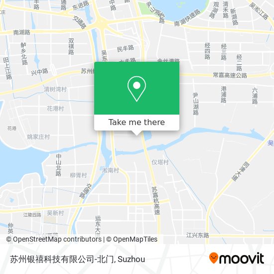 苏州银禧科技有限公司-北门 map