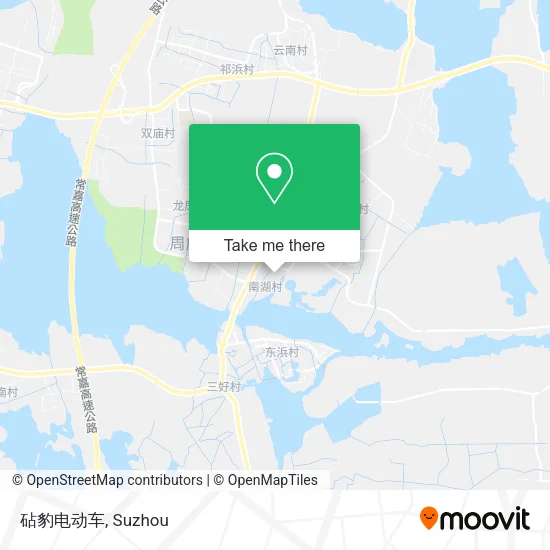 砧豹电动车 map