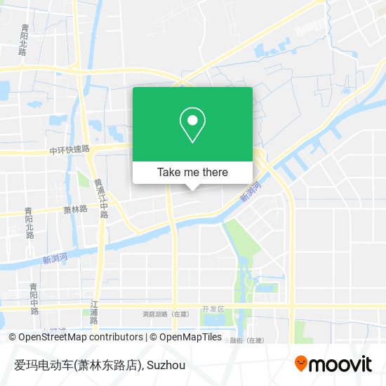爱玛电动车(萧林东路店) map