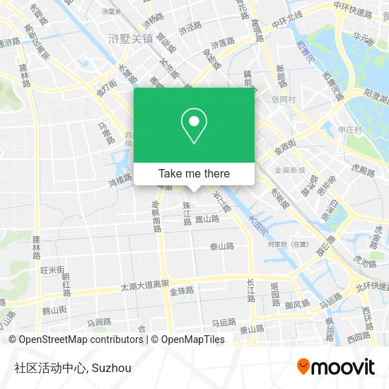 社区活动中心 map