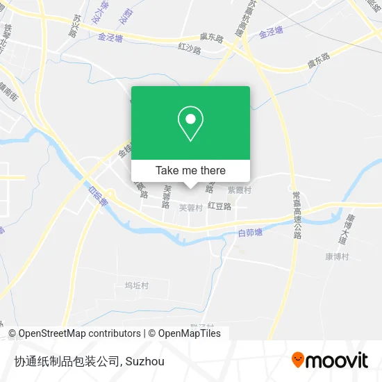 协通纸制品包装公司 map
