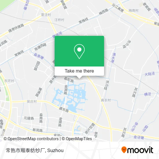 常熟市顺泰纺纱厂 map