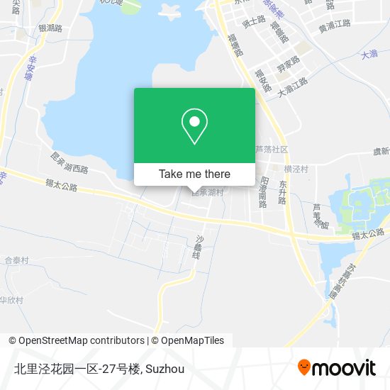 北里泾花园一区-27号楼 map