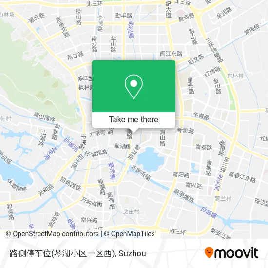 路侧停车位(琴湖小区一区西) map