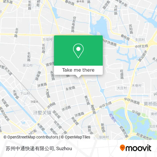 苏州中通快递有限公司 map
