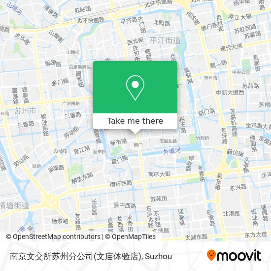 南京文交所苏州分公司(文庙体验店) map