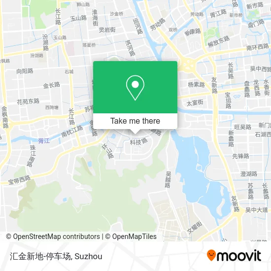 汇金新地-停车场 map