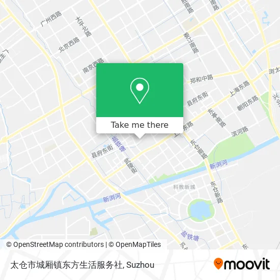 太仓市城厢镇东方生活服务社 map