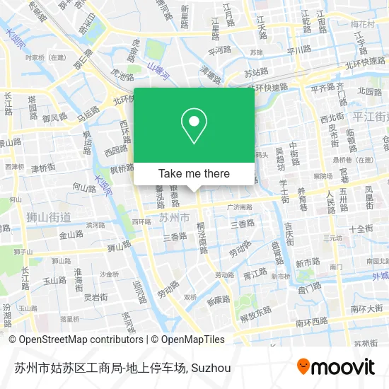 苏州市姑苏区工商局-地上停车场 map