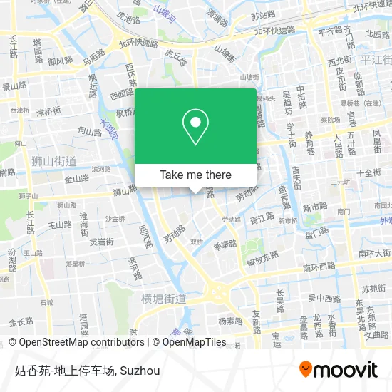 姑香苑-地上停车场 map