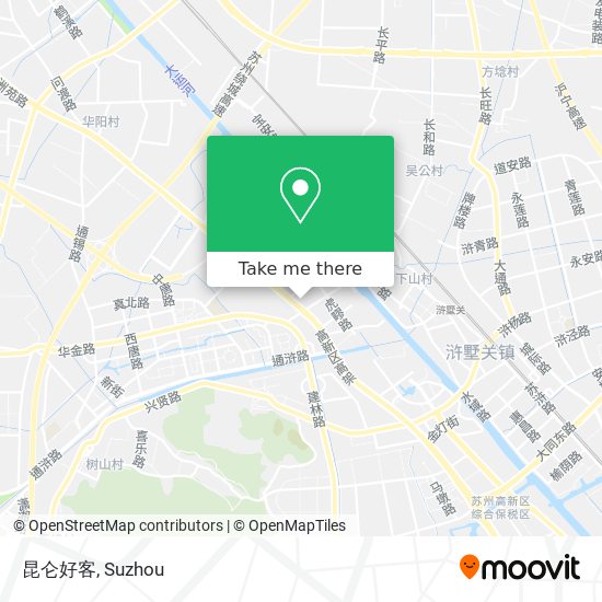 昆仑好客 map