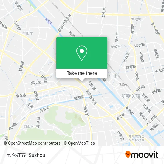 昆仑好客 map