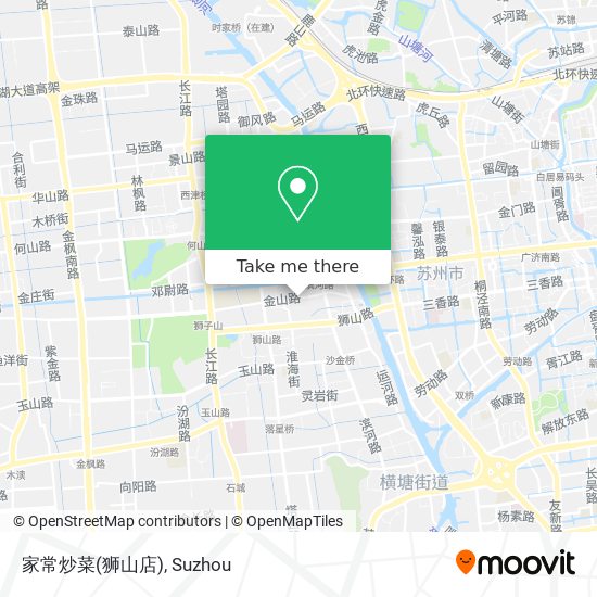 家常炒菜(狮山店) map