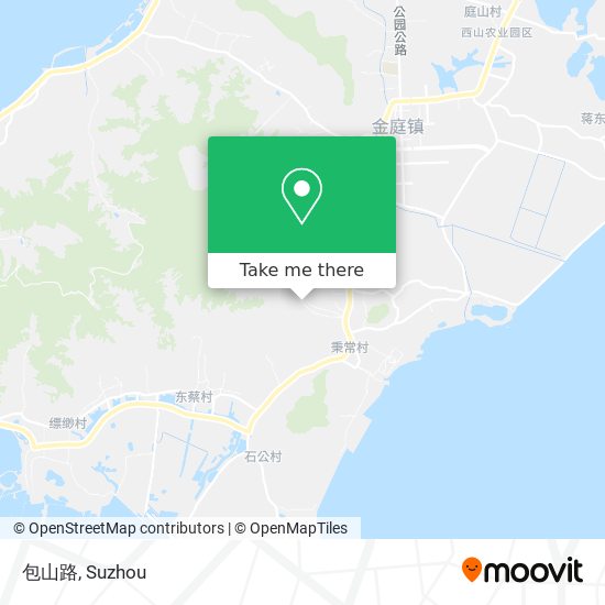 包山路 map