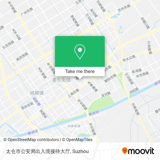 太仓市公安局出入境接待大厅 map