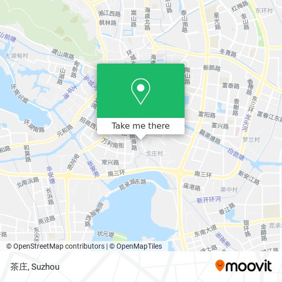 茶庄 map