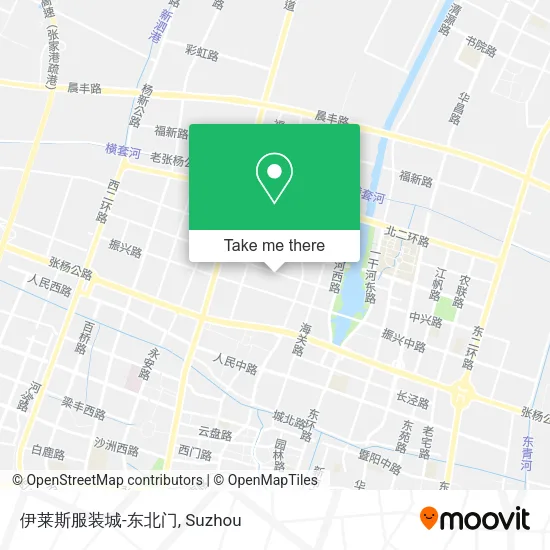 伊莱斯服装城-东北门 map