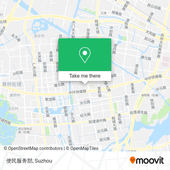 便民服务部 map