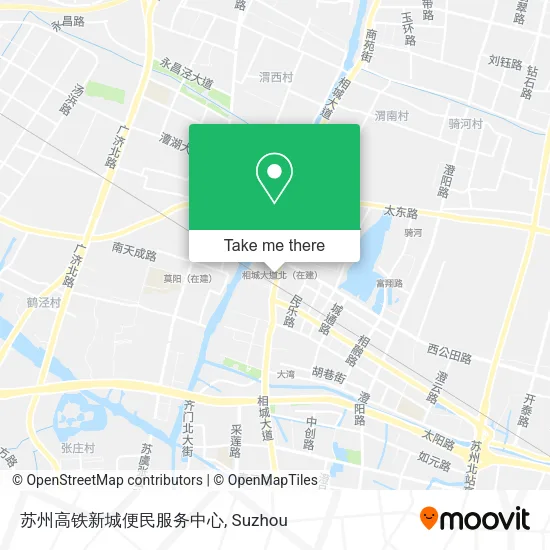 苏州高铁新城便民服务中心 map