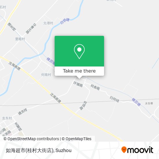 如海超市(桂村大街店) map