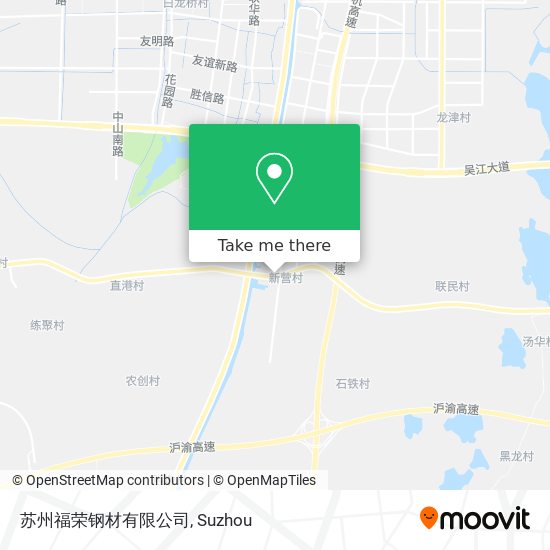 苏州福荣钢材有限公司 map