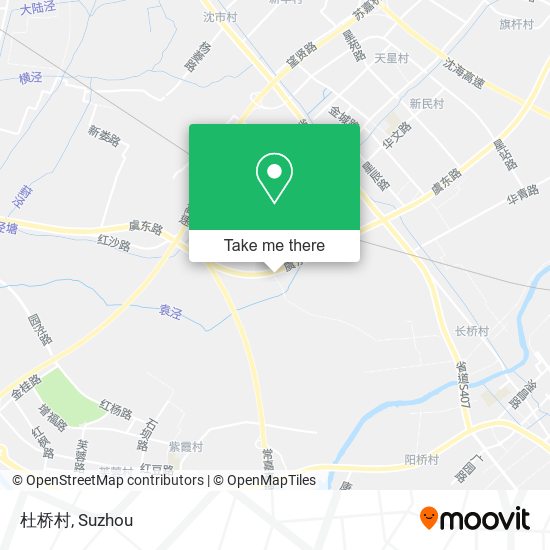 杜桥村 map