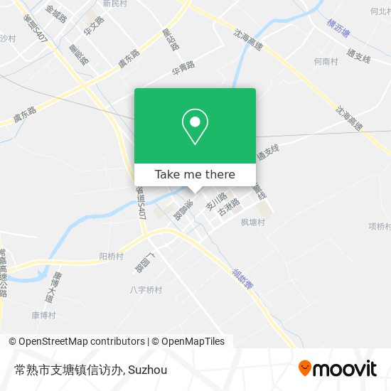 常熟市支塘镇信访办 map