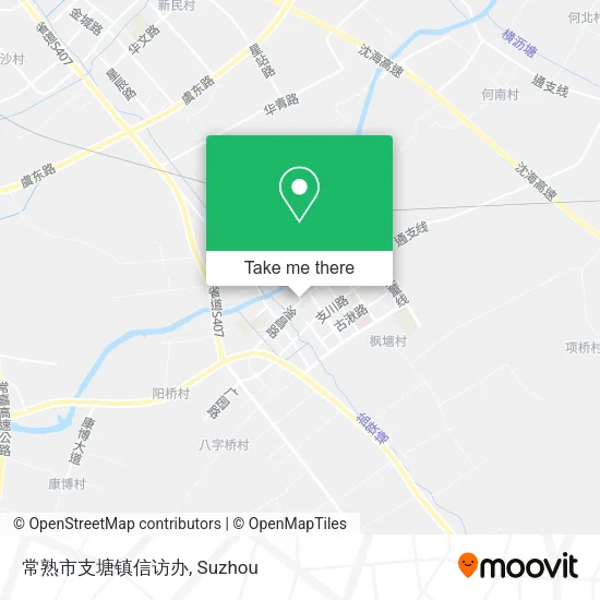 常熟市支塘镇信访办 map