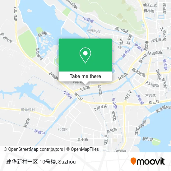 建华新村一区-10号楼 map