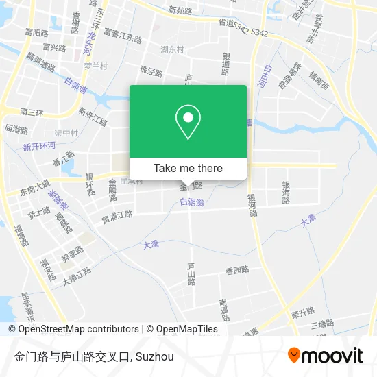 金门路与庐山路交叉口 map
