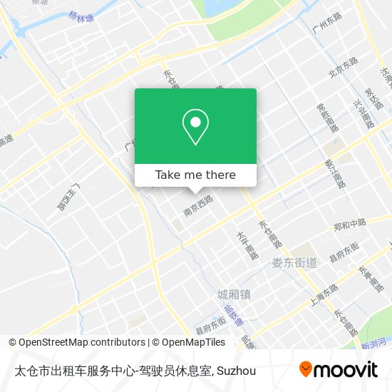 太仓市出租车服务中心-驾驶员休息室 map