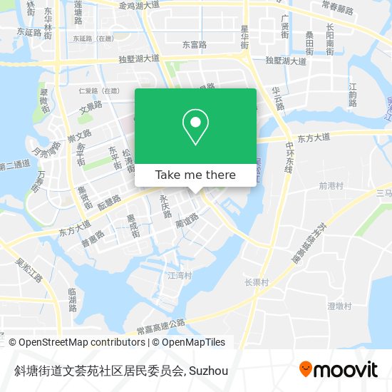 斜塘街道文荟苑社区居民委员会 map