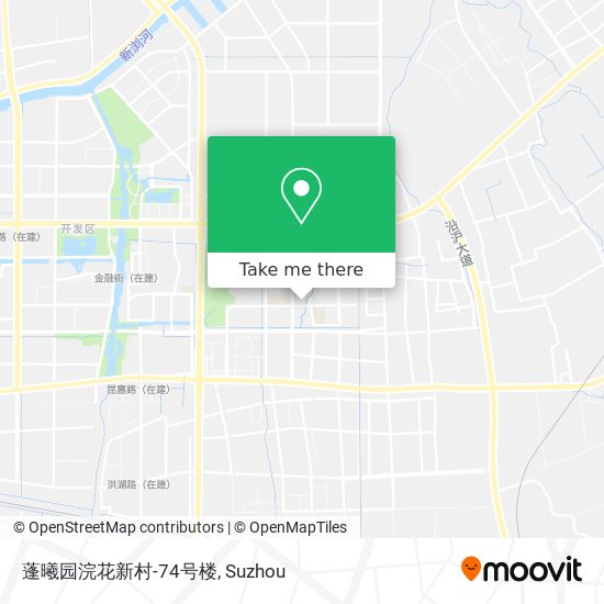 蓬曦园浣花新村-74号楼 map