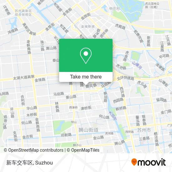 新车交车区 map