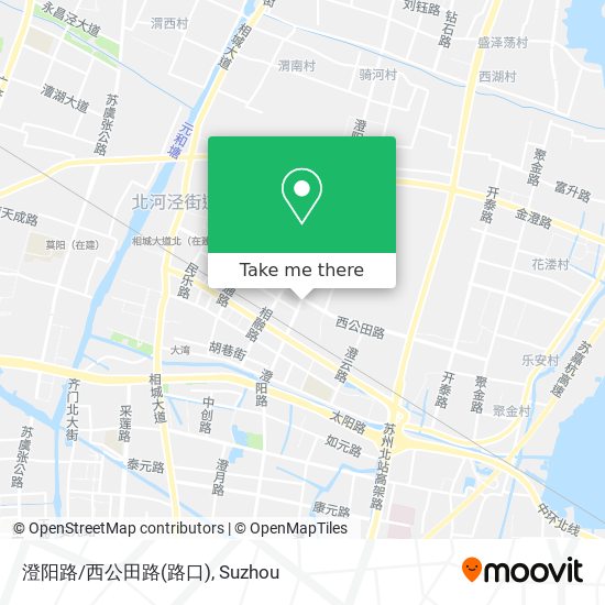 澄阳路/西公田路(路口) map