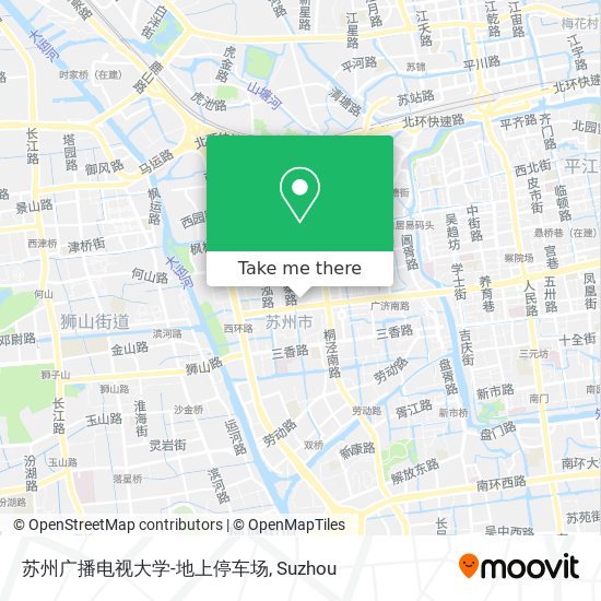 苏州广播电视大学-地上停车场 map