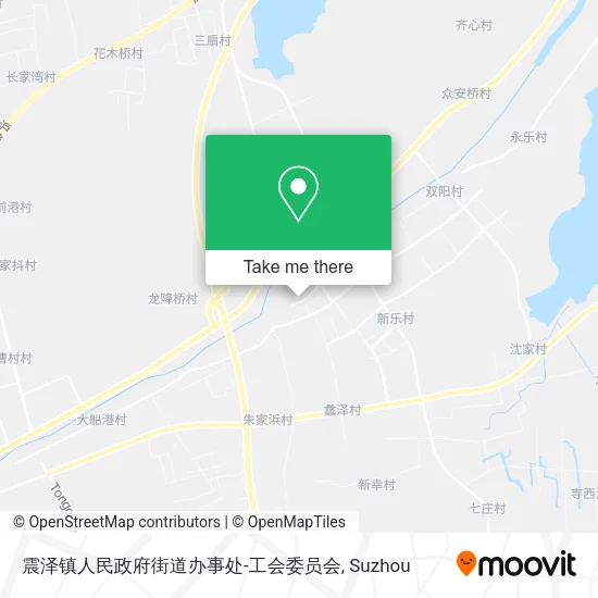 震泽镇人民政府街道办事处-工会委员会 map