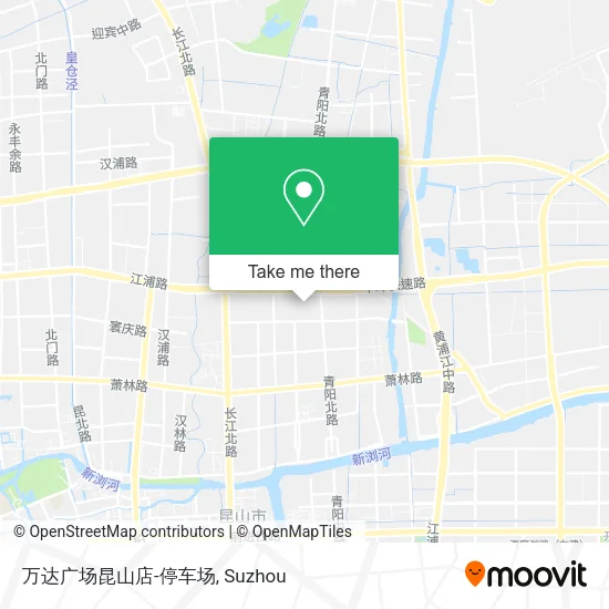 万达广场昆山店-停车场 map