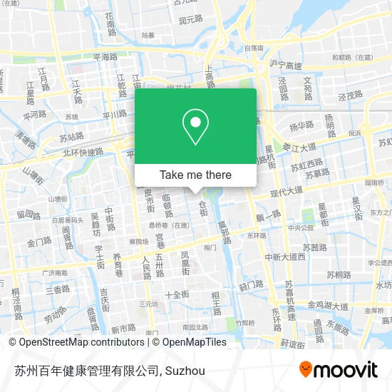 苏州百年健康管理有限公司 map