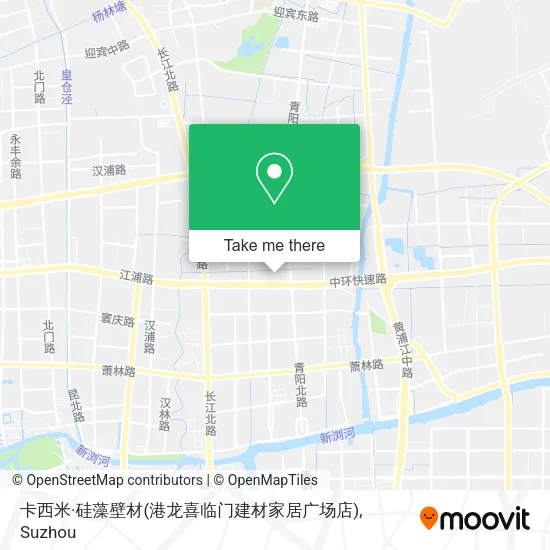 卡西米·硅藻壁材(港龙喜临门建材家居广场店) map