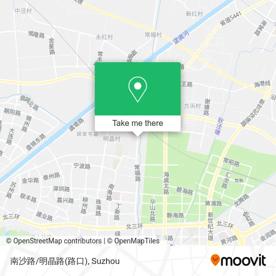 南沙路/明晶路(路口) map