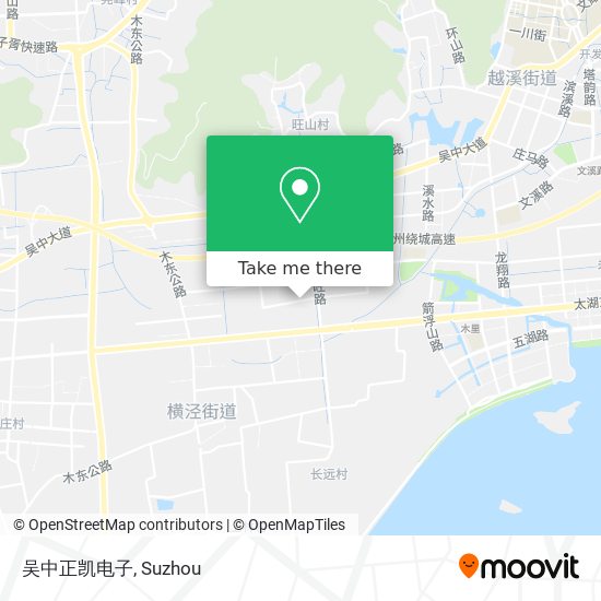 吴中正凯电子 map