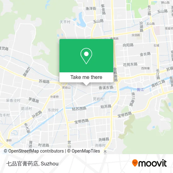 七品官膏药店 map