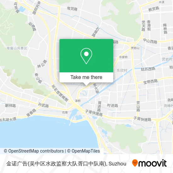 金诺广告(吴中区水政监察大队胥口中队南) map