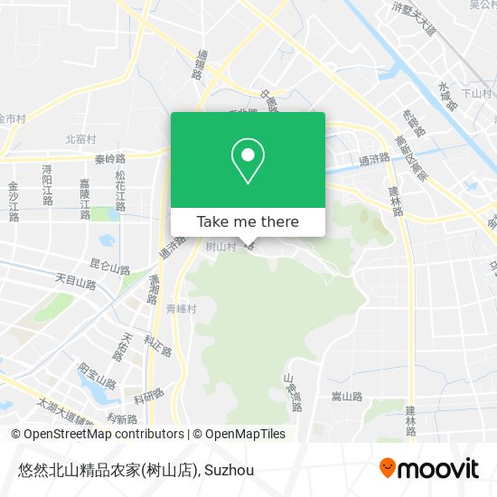 悠然北山精品农家(树山店) map